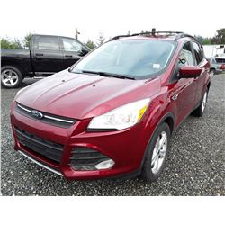 C1 --  2013 Ford Escape , Red , 153430  KM's