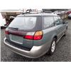 Image 3 : E1 --  2003 Subaru Outback 3.0 Special , Green , 278506  KM's