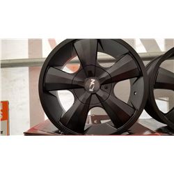 Set of 4 18' Black ION Wheels