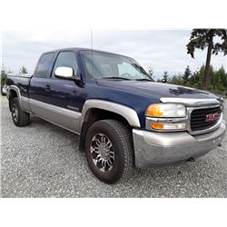 D1 -- 2002 GMC 2500 Sierra Ext Cab 4x4