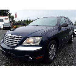 H5 --  2004 Chrysler Pacifica , Blue , 122757  KM's