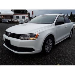 D6 --  2014 VW Jetta , White , 71356  KM's