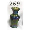 Image 1 : 7” blue bronze vase