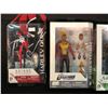 Image 4 : 6 DC COMICS FIGURINES INC. ARROW, THRONE OF ATLANTIS, BATMAN AND LEAGUE OF TOMORROW