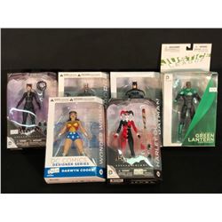 6 DC FIGURINES INC. JUSTICE LEAGUE, BATMAN AND MORE