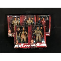 5 ASH VS EVIL DEAD FIGURINES