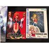 Image 2 : COLLECTION OF FIGURINES INC. BATGIRL & ORACLE, JADE, SHAZAM MARY, DAWN, WONDER GIRL AND HELENA
