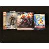 Image 1 : COLLECTION OF 3 MARVEL FIGURINES INC. BLACK WIDOW, WOLVERINE, AND WAR MACHINE