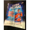 Image 11 : COLLECTION OF AUTOGRAPHED CONOR MCDAVID MEMORABILIA INC. MAGAZINES, FIGURINES, PUCK AND MORE, ALSO