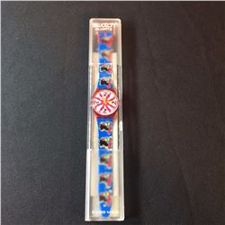 SWATCH ARTIST WATCH, "CHICCHIRICHI" BY DESIGNER MASSIMO GIACON FROM MILAN, 1991, MODEL GR-112