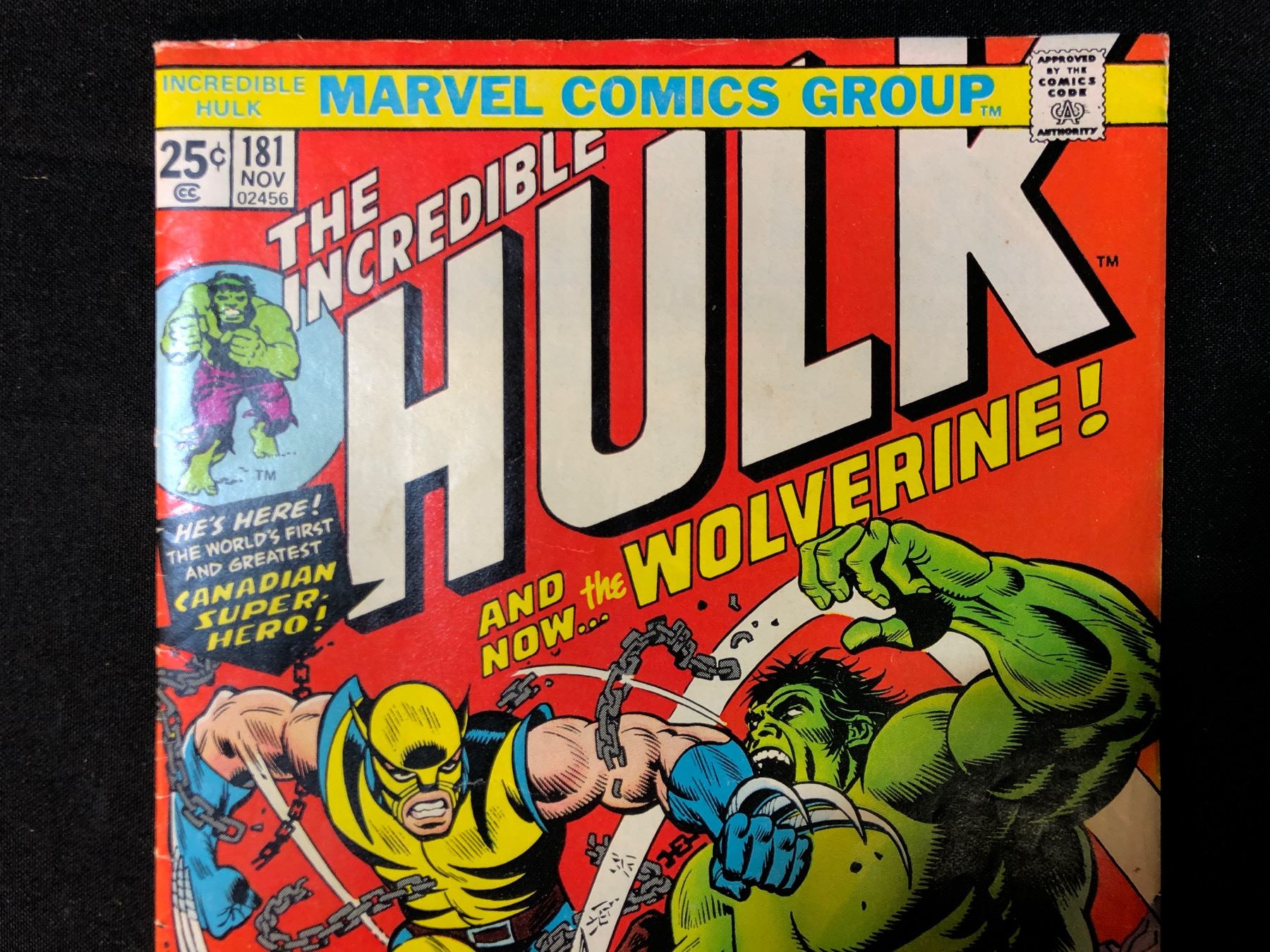 INCREDIBLE HULK 181 1ST APP WOLVERINE THE MOST SOUGHT AFTER COMIC