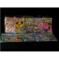 X-MEN #107-138 BRONZE AGE RUN OF 10 ISSUES - INCLUDES #S 107, 117, 118, 119,122, 124, 125, 126, 127