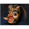 Image 2 : ARTIE GEORGE HAND CARVED AND PAINTED "BEAVER MASK", FROM BURRARD FIRST NATION IN NORTH WITH STONE