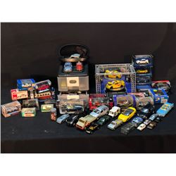 COLLECTION OF SCALE MODEL, DIE-CAST AND OTHER MODEL CARS INC. MAISTO, MOTOR MAX, HOT WHEELS AND