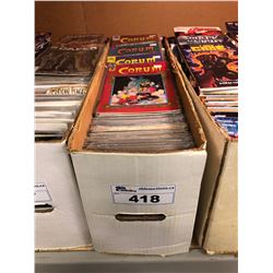 LONG BOX MIXED TITLES - MODERN COMICS