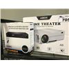 Image 1 : ABOX HOME THEATER 8D MULTI MEDIA PROJECTOR AND A SYLVANIA DVD PLAYER