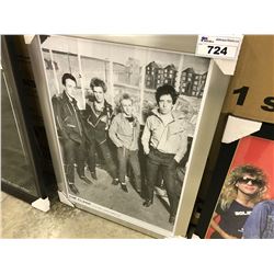 THE CLASH FRAMED PICTURE