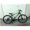 Image 1 : GREEN AND BLACK GT AGGRESSOR FRONT SUSPENSION 21 SPEED MOUNTAIN BIKE WITH FRONT AND REAR DISK