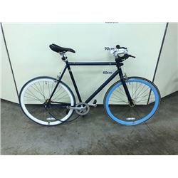 BLUE NO NAME SINGLE SPEED ROAD BIKE