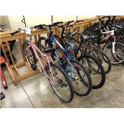 LOT OF 5 MISC. BIKES