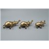 Image 3 : A Group of Three Bronze "Elephant" Decorations.
