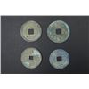Image 1 : A Group of Four Old Copper Coins.