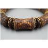Image 3 : A "Bamboo" Pattern Barrel Beads Bracelet.