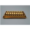 Image 1 : A Gold Plating Bronze Abacus.