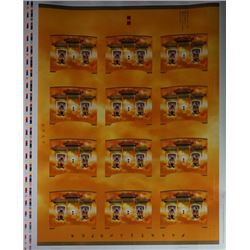 A Limited Edition of 2006 Canada Published Year of the Dog Souvenir Sheets.