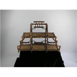 Bamboo and Cane Display Wall Relief