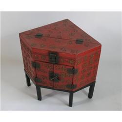 Chinese Corner Cabinet