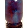 Image 2 : Chinese Chantung Brown and Blue Porcelain Vase