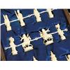 Image 3 : Set of Highly Carved Chinese Ivory Chess Pieces
