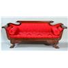 Image 1 : American-Style Duncan Phyfe Mahogany Empire Sofa