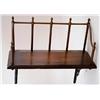 Image 1 : Wooden Shelf with Cast Iron Frame