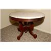 Image 1 : Oval Marble-Top Table