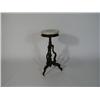 Image 1 : 19th Century American Marble Top Mahogany Table and Matching Side Table
