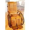 Image 1 : Antique Oversized Wheelchair