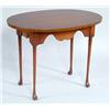 American Contemporary Style Mahogany Oval Table