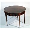 Image 5 : Handcrafted Sheraton Style Dining Table by Robert Irwin Co. & 8 Handcrafted Sheraton Dining Table Ch