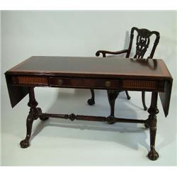 Sheraton Writing Desk with Mahogany Chair