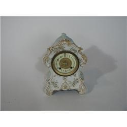19th Century American Dresden Porcelain Clock