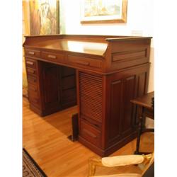 American Red Mahogany Editor's/Foreman's Desk