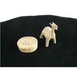 Brass Camel Decoration and Box