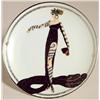 Image 1 : Erté Decorated Porcelain Plate, La Merveilleuse