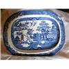 Image 1 : Blue and White Serving Platter with Lid