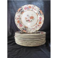 Set of Twelve English Ironstone Dishes