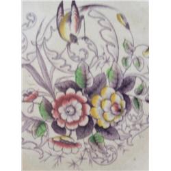 Pair of  L.P. & Co. Ironstone Dishes