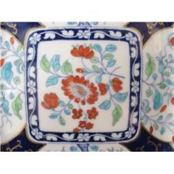 19th Century Felspar Porcelain Dish and Platter