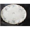 Image 1 : Gilt Limoges platter with floral motif